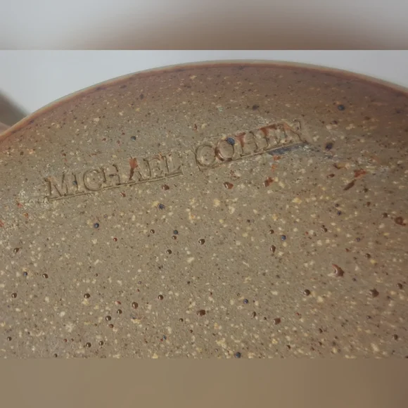 Michael Cohen Vintage Studio Pottery Stoneware Pitcher Jug Mid Century MCM 6.5" - Picture 3 of 12